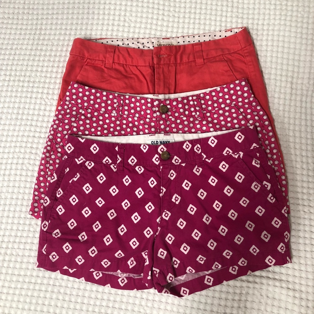 Bundle of 3 shorts